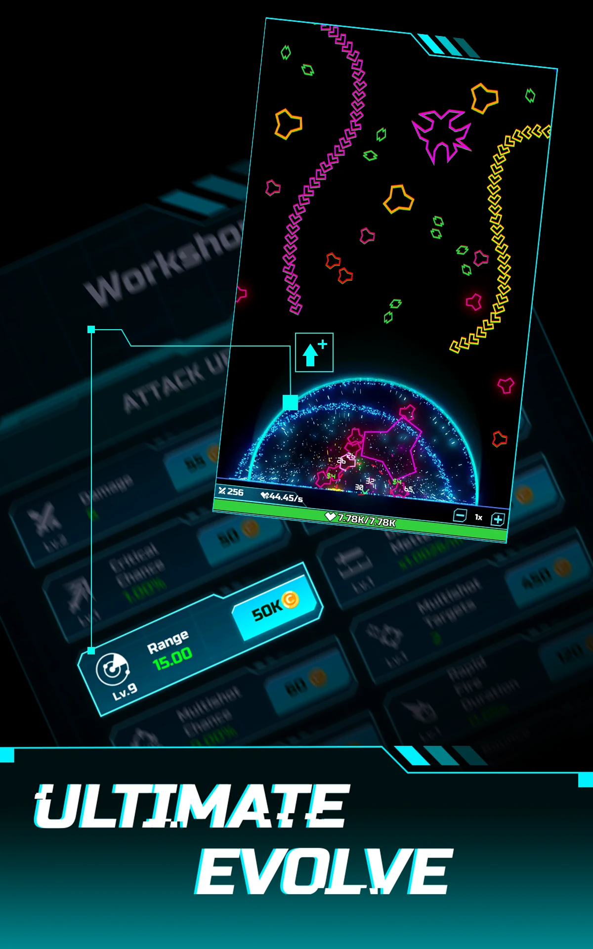 Utopia: The Idle Tower Defense screenshot