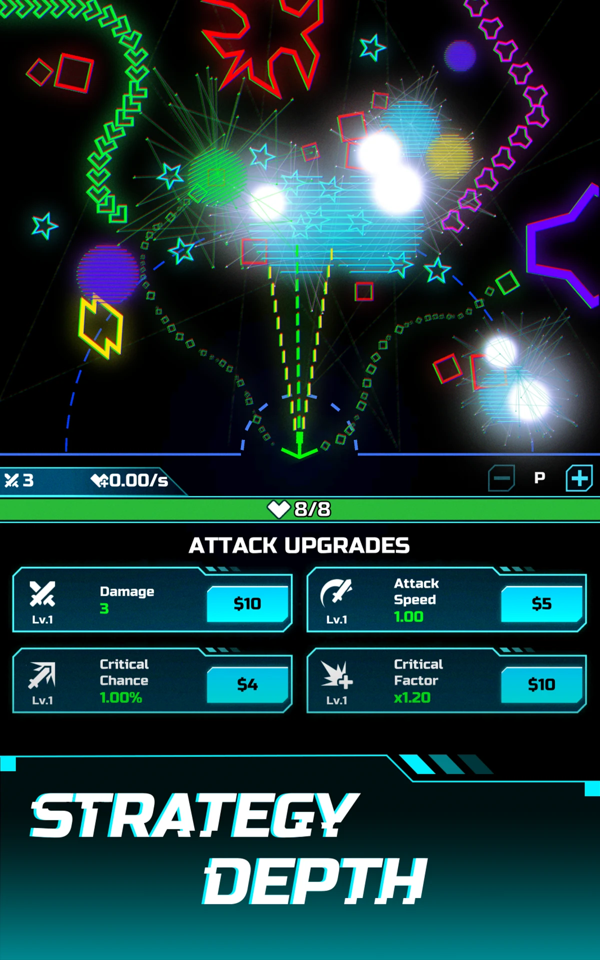 Utopia: The Idle Tower Defense screenshot