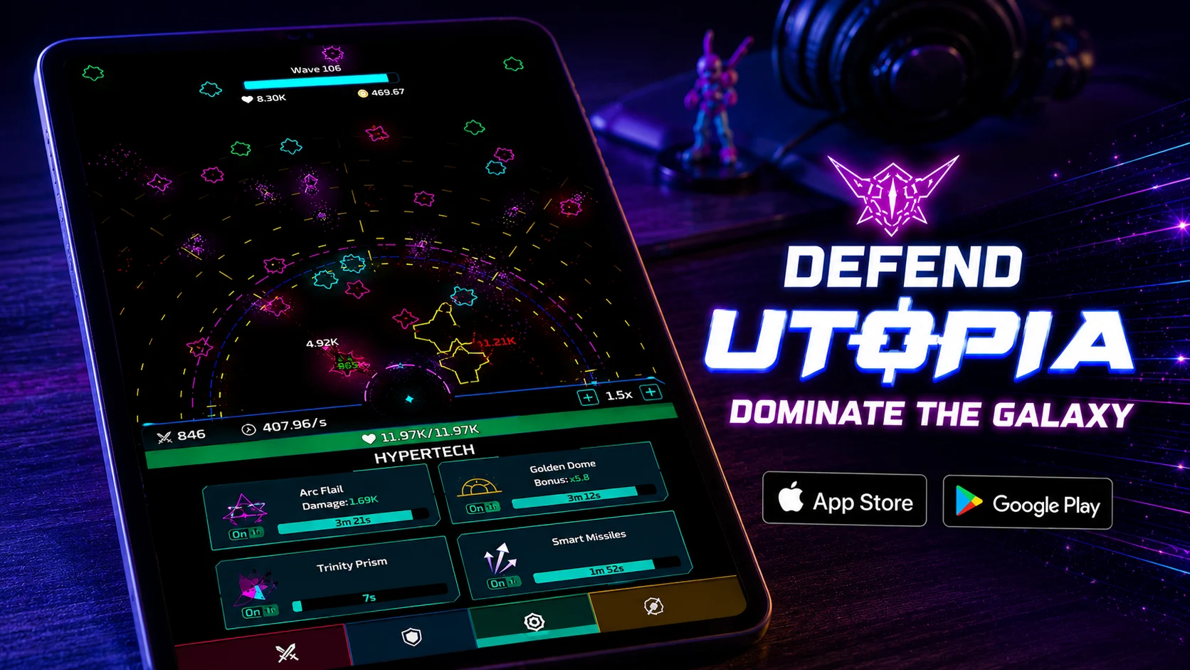Utopia: The Idle Tower Defense screenshot
