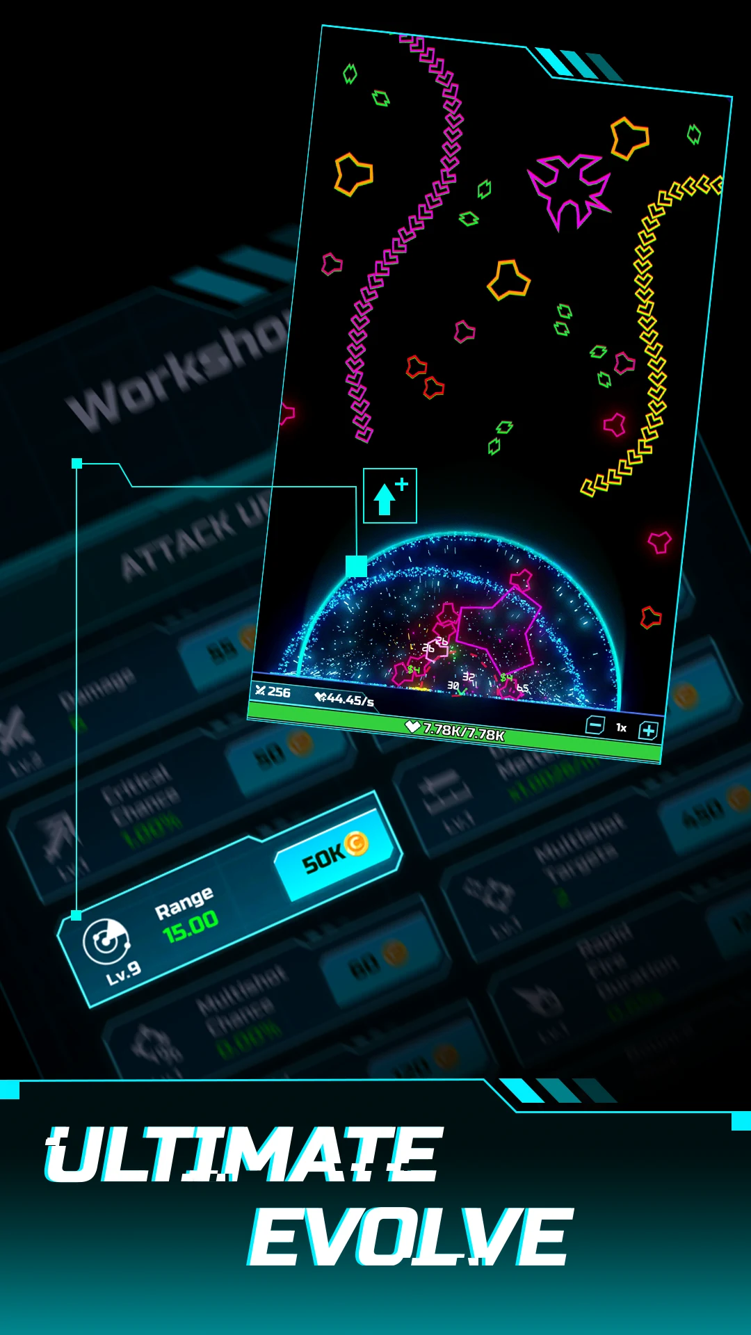 Utopia: The Idle Tower Defense screenshot